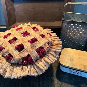 Handmade Faux Cherry Pie